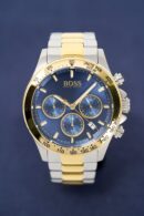 Hugo Boss Watch Chronograph Hero Two Tone Blue - HB1513767